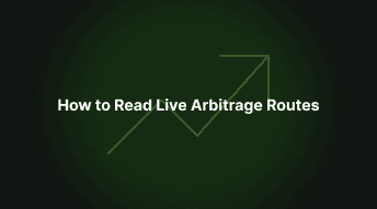 Live arbitrage route reading guide cover