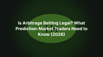 Prediction market arbitrage legality guide cover